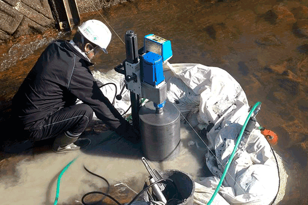 コア抜きの実績