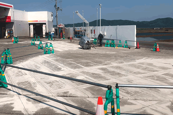 フラットソー 施工後