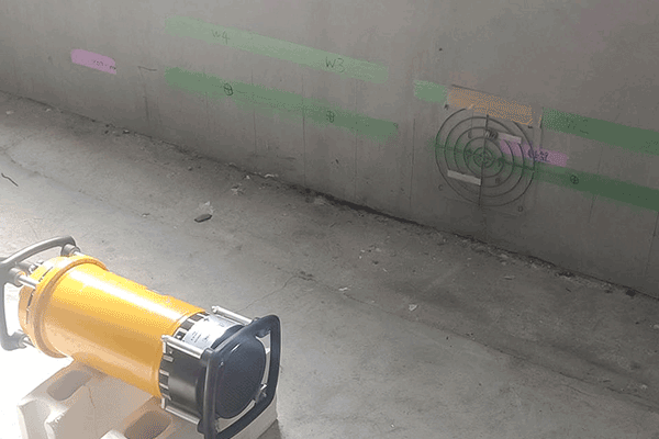 X線探査 施工前